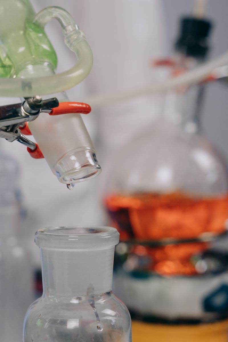 Students working in the science laboratory